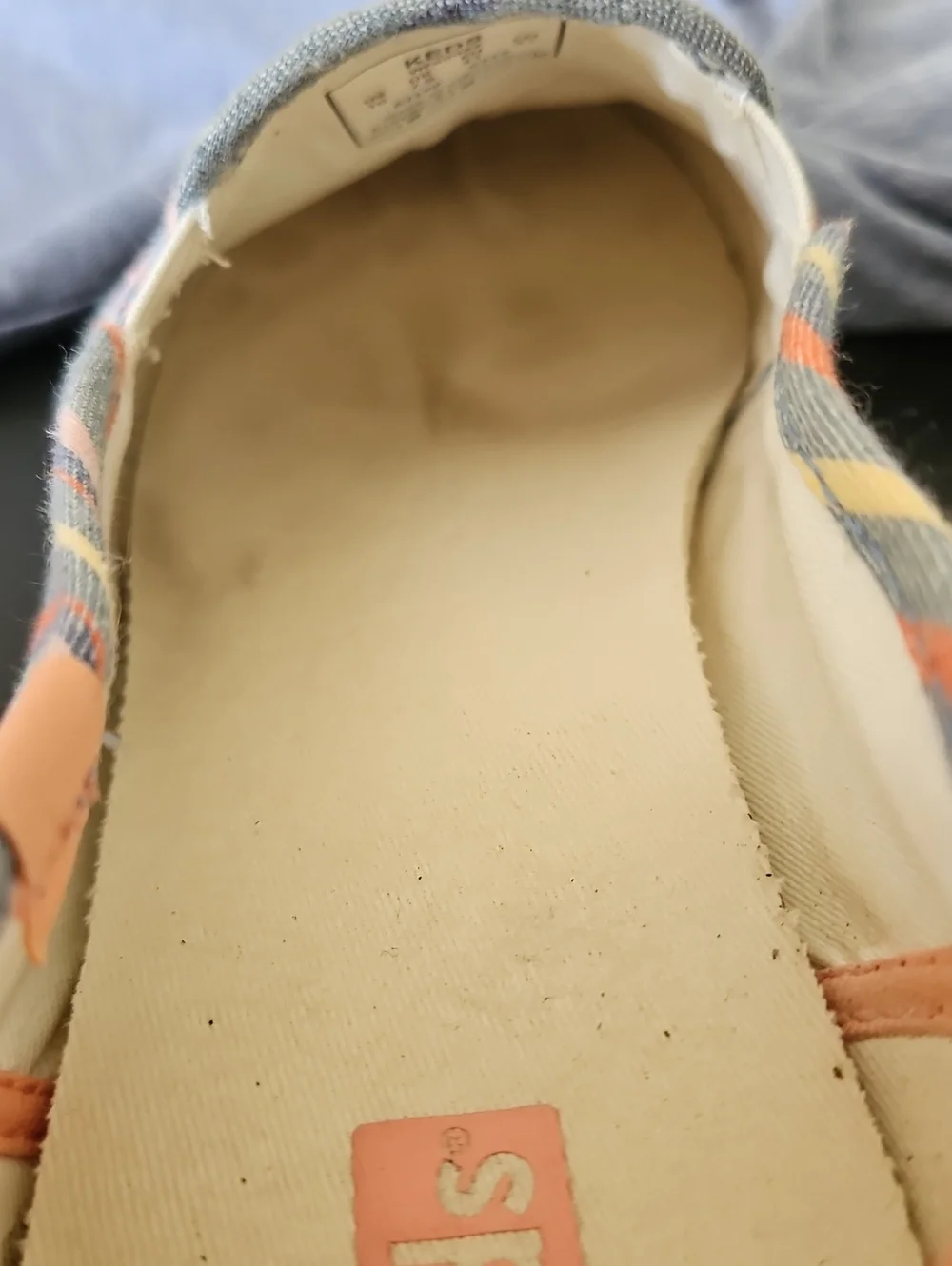 Keds Women's Slip-On Canvas Striped Loafers, Size 10